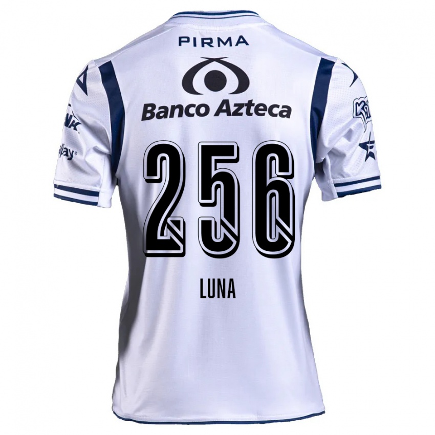 ילדים Ángel Luna #256 כחול נייבי לבן ג'רזי ביתית 2024/25 חולצה קצרה