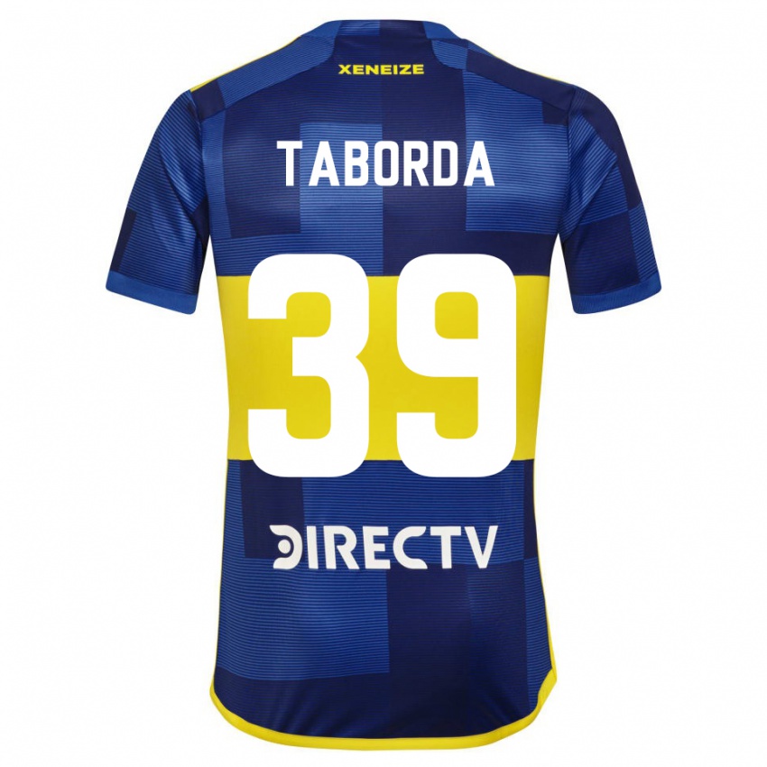 גברים Vicente Taborda #39 כחול צהוב ג'רזי ביתית 2024/25 חולצה קצרה