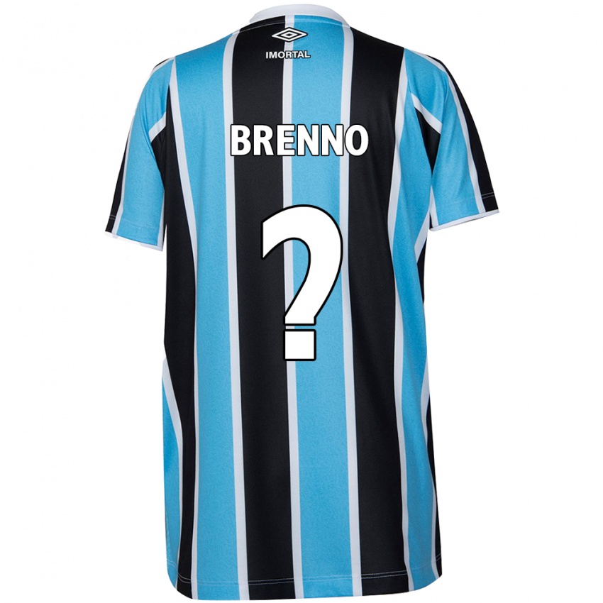 ילדים Brenno #0 כחול שחור לבן ג'רזי ביתית 2024/25 חולצה קצרה