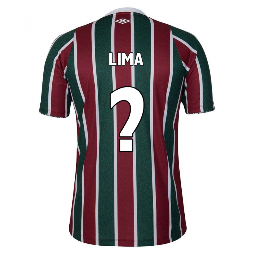 ילדים Daniel Lima #0 ירוק חום לבן ג'רזי ביתית 2024/25 חולצה קצרה