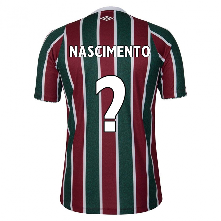 ילדים Hiago Nascimento #0 ירוק חום לבן ג'רזי ביתית 2024/25 חולצה קצרה