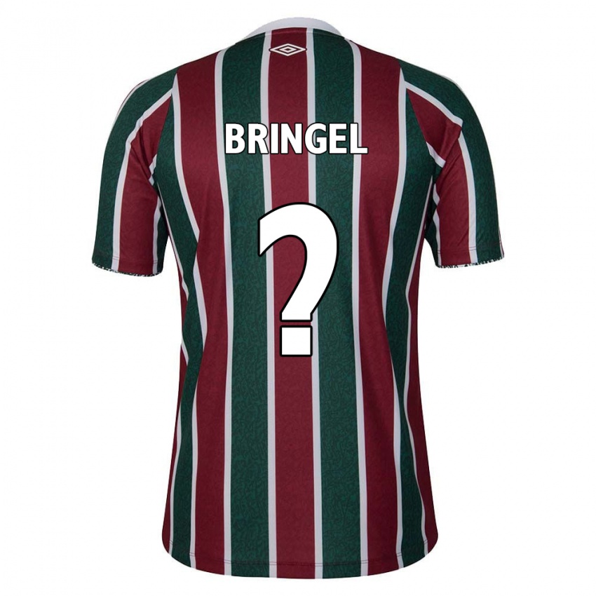 ילדים Rodrigo Bringel #0 ירוק חום לבן ג'רזי ביתית 2024/25 חולצה קצרה