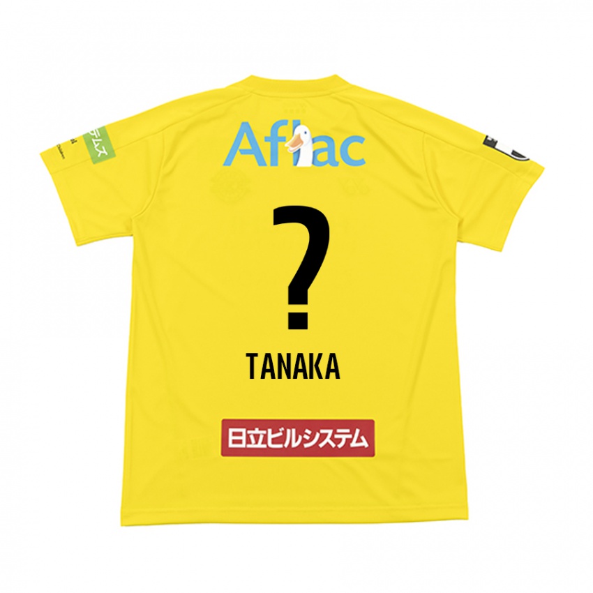 ילדים Ari Tanaka #0 צהוב שחור ג'רזי ביתית 2024/25 חולצה קצרה