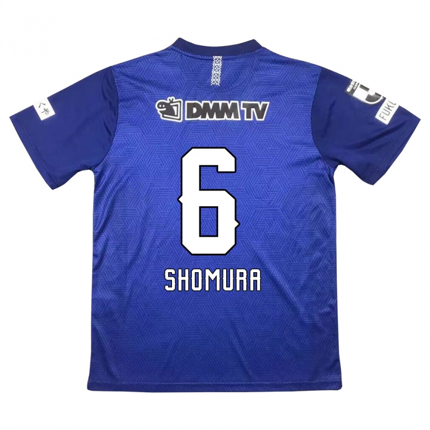 ילדים Tomoki Shomura #6 כחול כהה ג'רזי ביתית 2024/25 חולצה קצרה