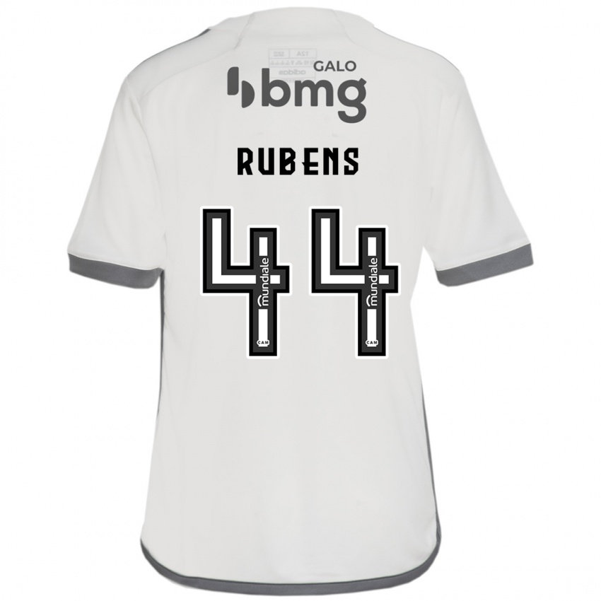 ילדים Rubens #44 צבע קרם הרחק ג'רזי 2024/25 חולצה קצרה