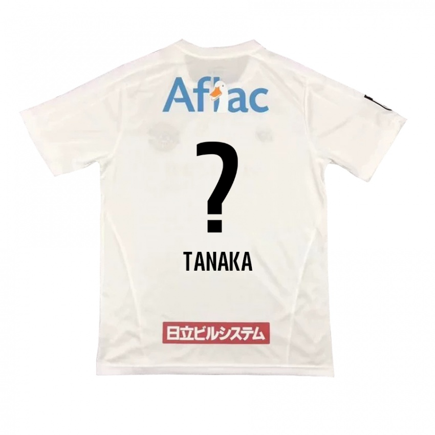 ילדים Ari Tanaka #0 לבן שחור הרחק ג'רזי 2024/25 חולצה קצרה