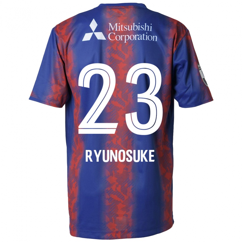 גברים Ryunosuke Sato #23 כחול אדום ג'רזי ביתית 2024/25 חולצה קצרה