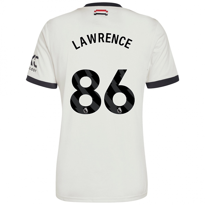 ילדים Marcus Lawrence #86 אוף ווייט ג'רזי קיט שלישי 2024/25 חולצה קצרה