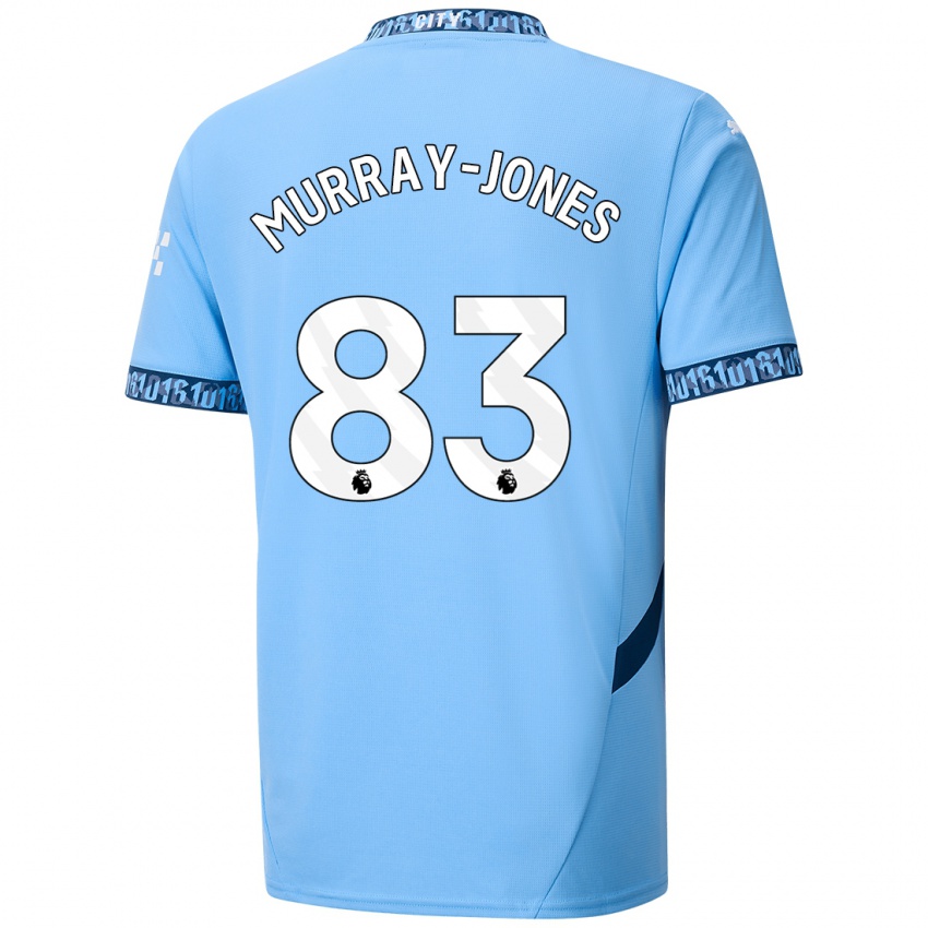 נשים George Murray-Jones #83 כָּחוֹל כֵּהֶה ג'רזי ביתית 2024/25 חולצה קצרה