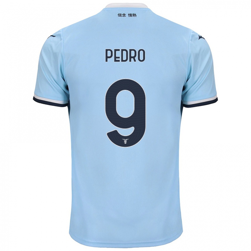 ילדים Pedro #9 כְּחוֹל ג'רזי ביתית 2024/25 חולצה קצרה