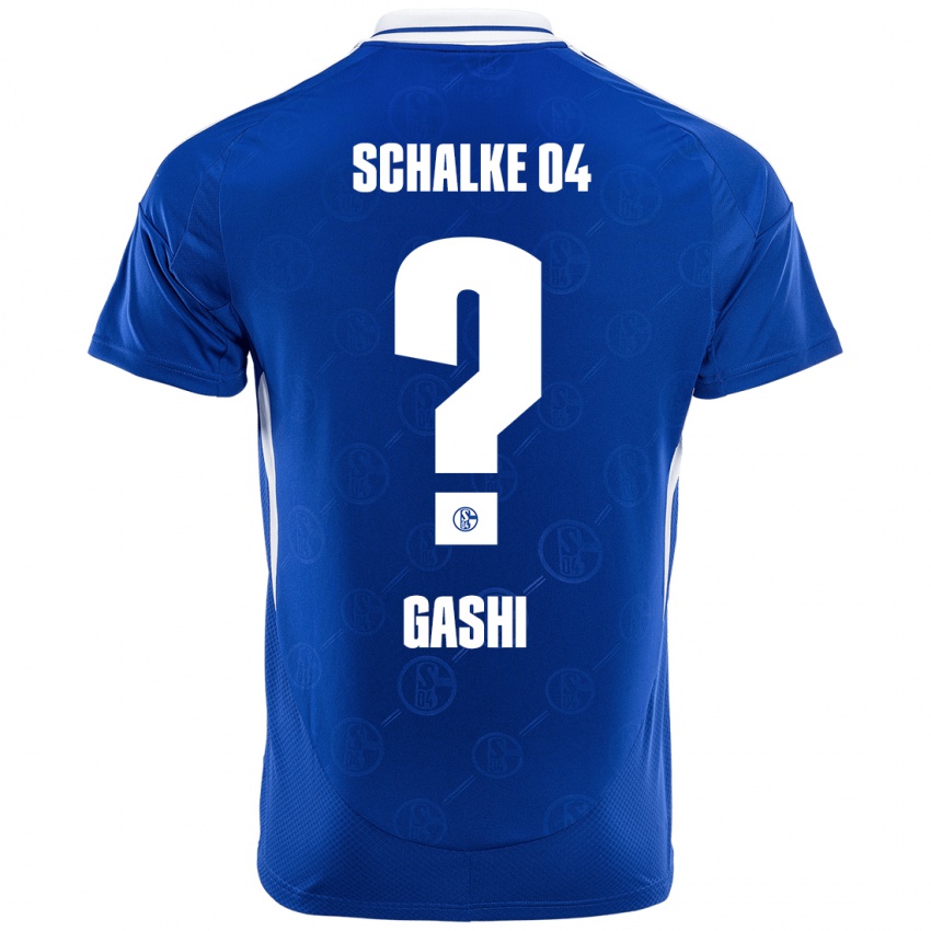 גברים Edion Gashi #0 כחול רויאל ג'רזי ביתית 2024/25 חולצה קצרה