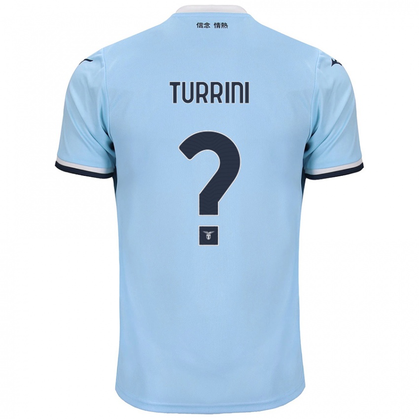 גברים Giordano Turrini #0 כְּחוֹל ג'רזי ביתית 2024/25 חולצה קצרה