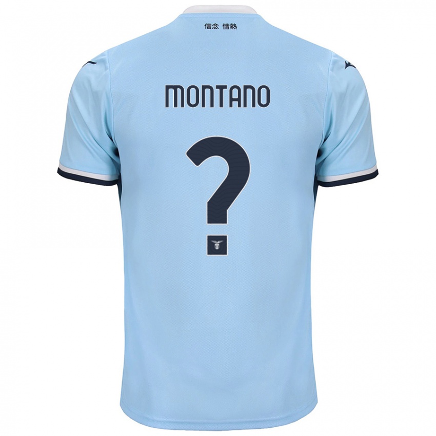 גברים Tommaso Montano #0 כְּחוֹל ג'רזי ביתית 2024/25 חולצה קצרה