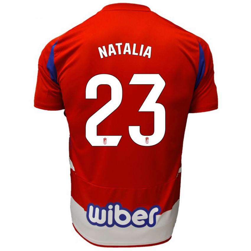 ילדים Natalia #23 אדום לבן כחול ג'רזי ביתית 2024/25 חולצה קצרה