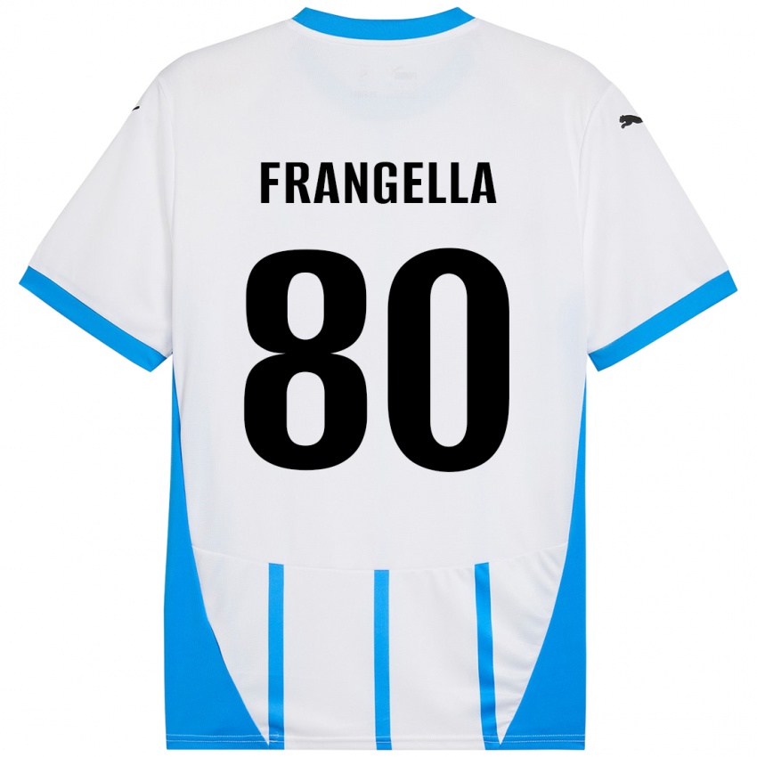 ילדים Christian Frangella #80 כחול לבן הרחק ג'רזי 2024/25 חולצה קצרה