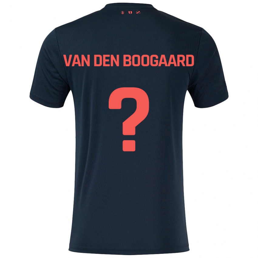 ילדים Brian Van Den Boogaard #0 שחור אדום הרחק ג'רזי 2024/25 חולצה קצרה