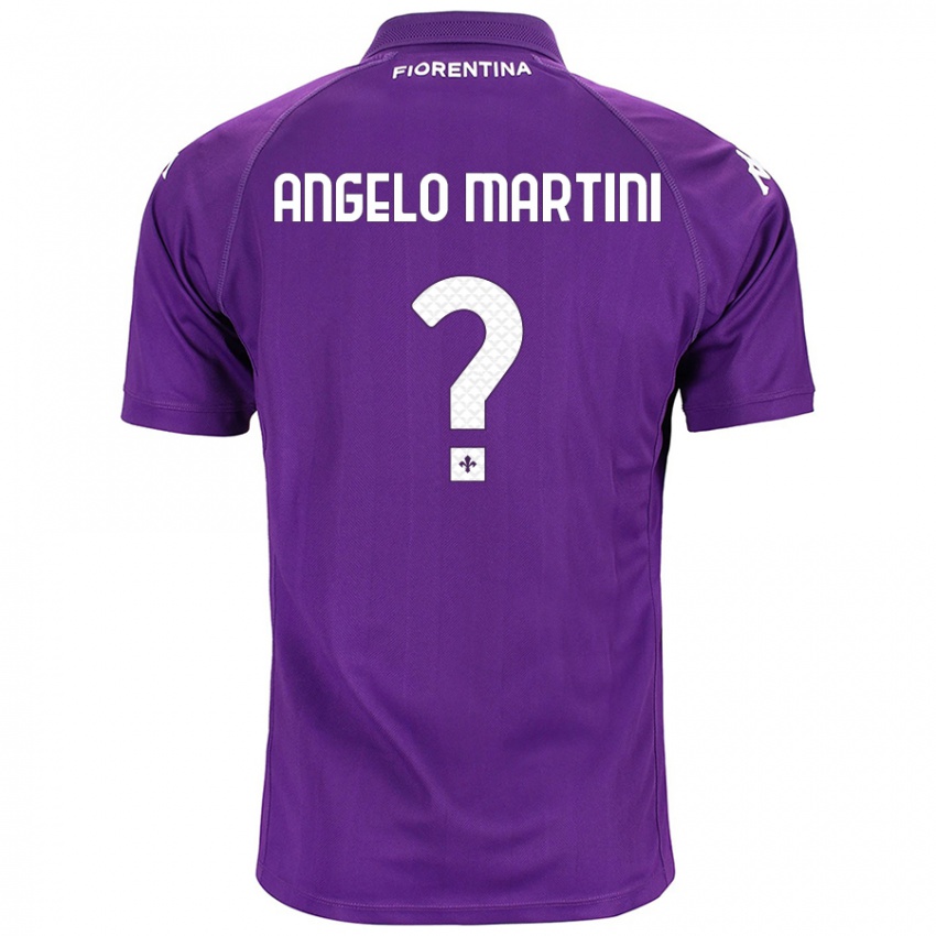 גברים Angelo Martini #0 סָגוֹל ג'רזי ביתית 2024/25 חולצה קצרה