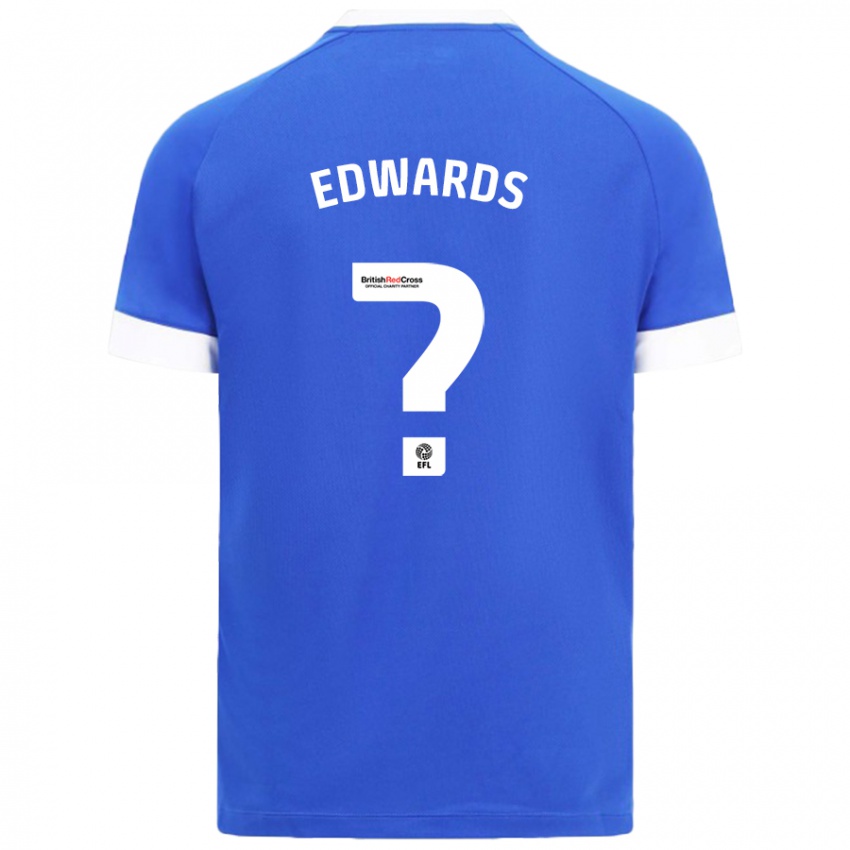 ילדים Joseff Edwards #0 כחול שמיים ג'רזי ביתית 2024/25 חולצה קצרה