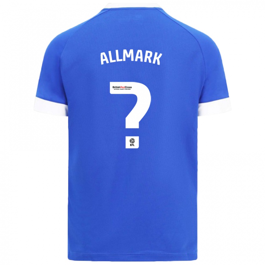 ילדים Hayden Allmark #0 כחול שמיים ג'רזי ביתית 2024/25 חולצה קצרה