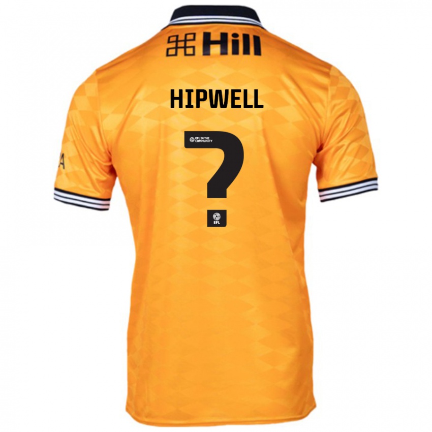 ילדים Reece Hipwell #0 כָּתוֹם ג'רזי ביתית 2024/25 חולצה קצרה