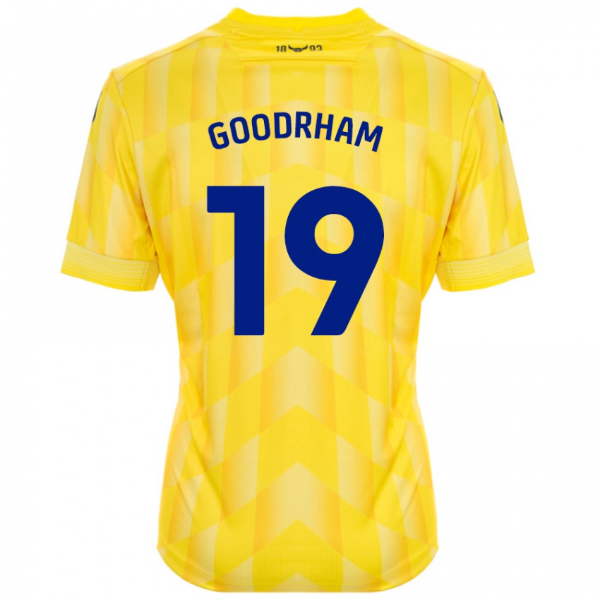 ילדים Tyler Goodrham #19 צָהוֹב ג'רזי ביתית 2024/25 חולצה קצרה