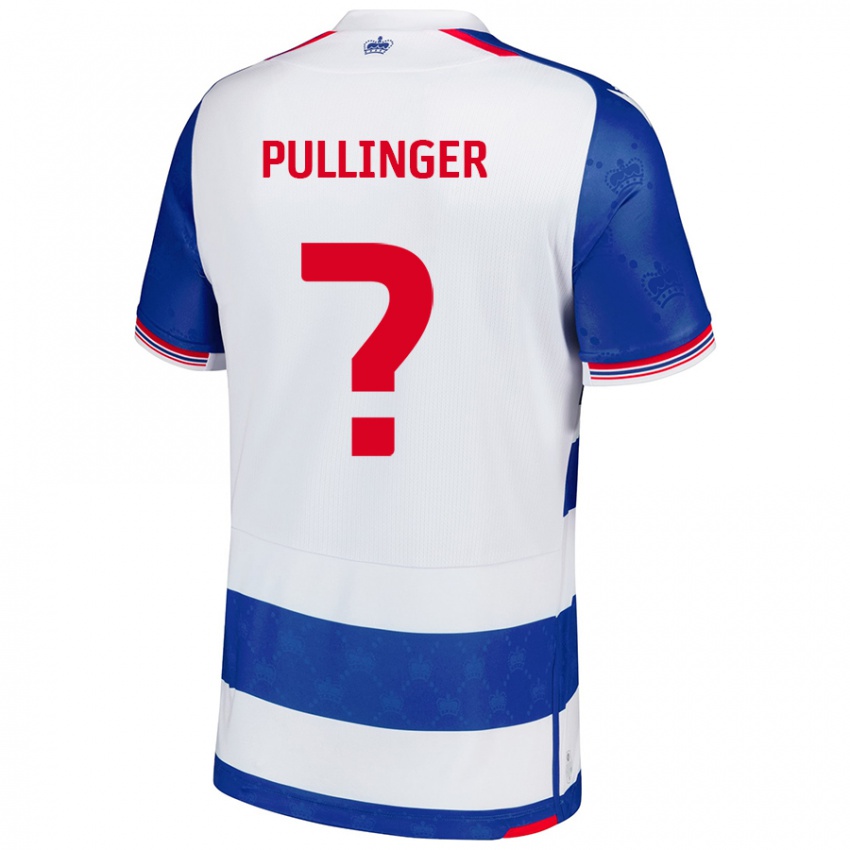 ילדים Matthew Pullinger #0 כחול לבן ג'רזי ביתית 2024/25 חולצה קצרה