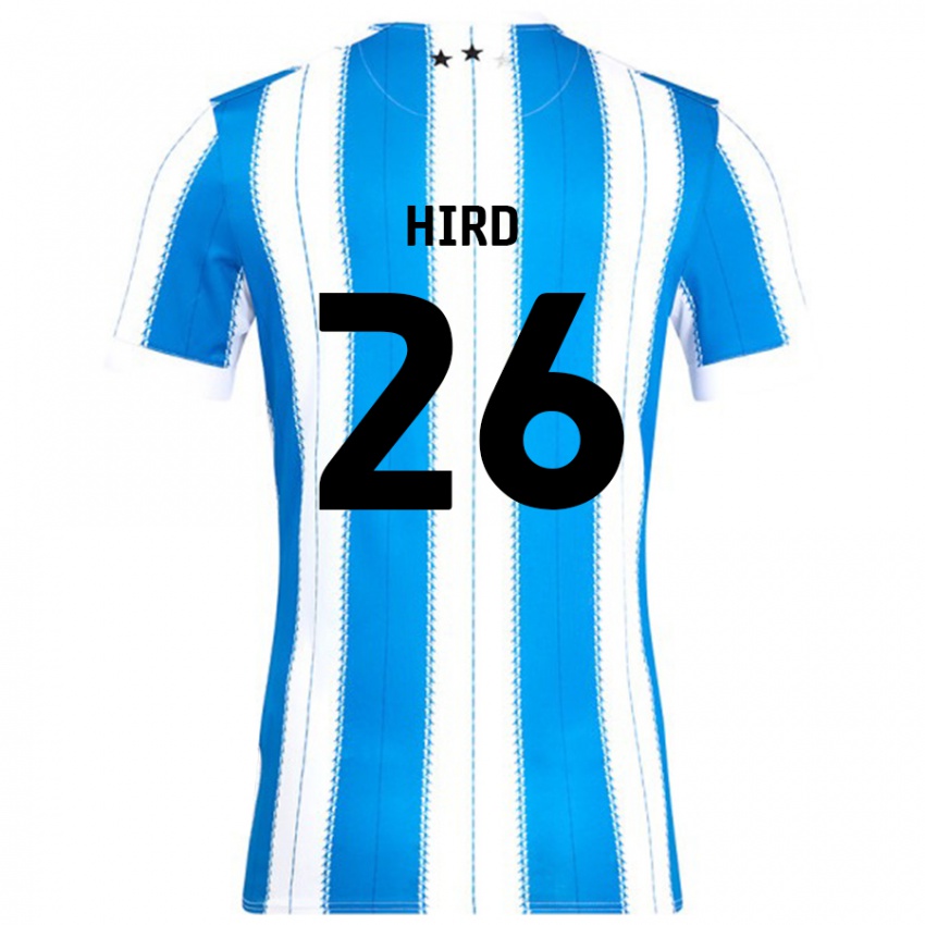 ילדים Kayley Hird #26 כחול לבן ג'רזי ביתית 2024/25 חולצה קצרה