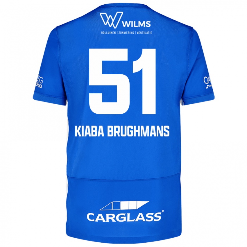 ילדים Lucca Kiaba Brughmans #51 כְּחוֹל ג'רזי ביתית 2024/25 חולצה קצרה