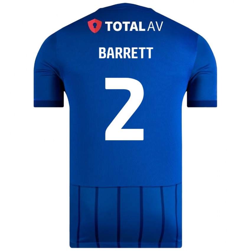 נשים Nicole Barrett #2 כְּחוֹל ג'רזי ביתית 2024/25 חולצה קצרה