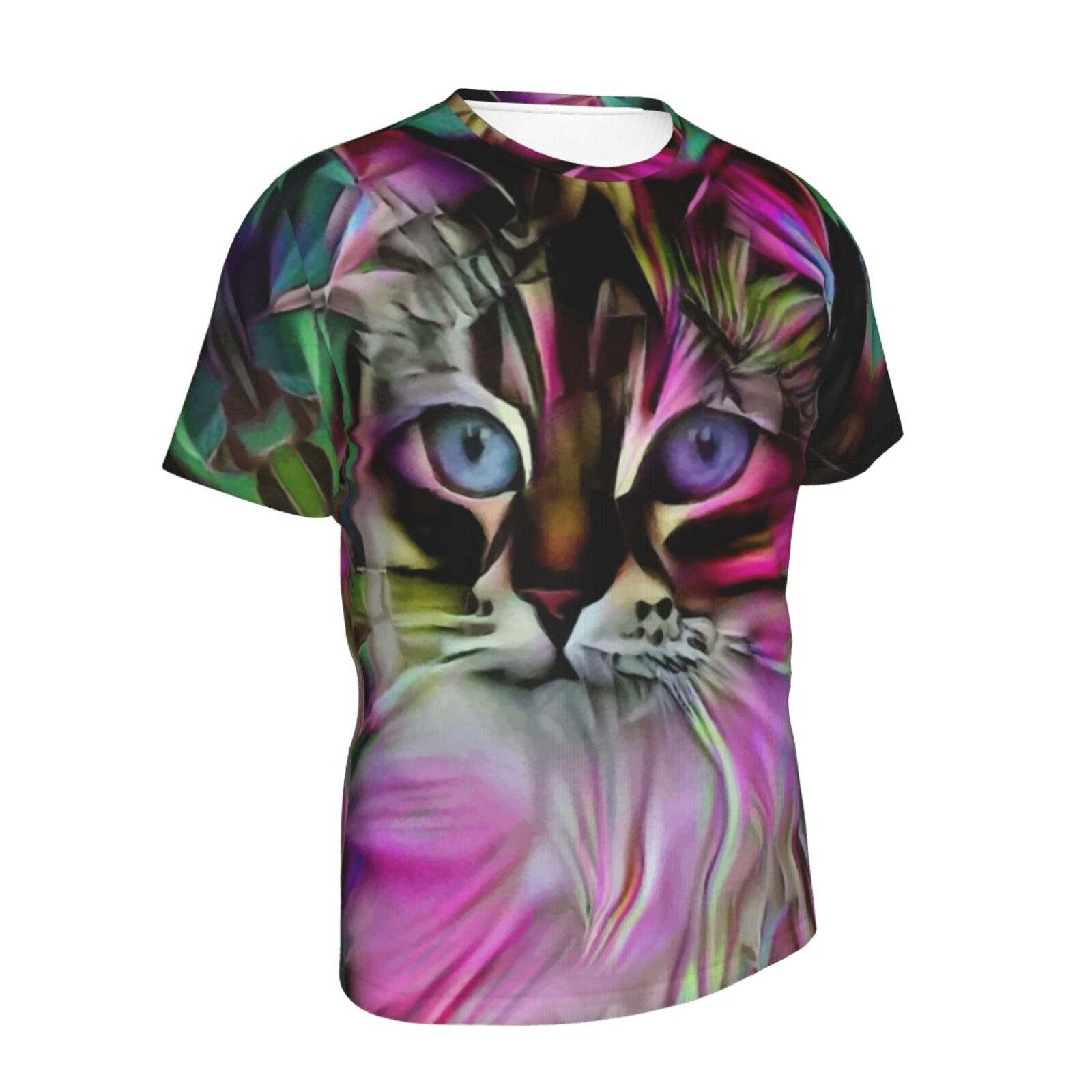 חתול אטסי אלמנטים מעורבים חולצת טריקו קלאסית