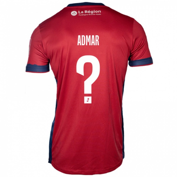 ילדים Marouane Admar #0 בורדו בהיר ג'רזי ביתית 2024/25 חולצה קצרה